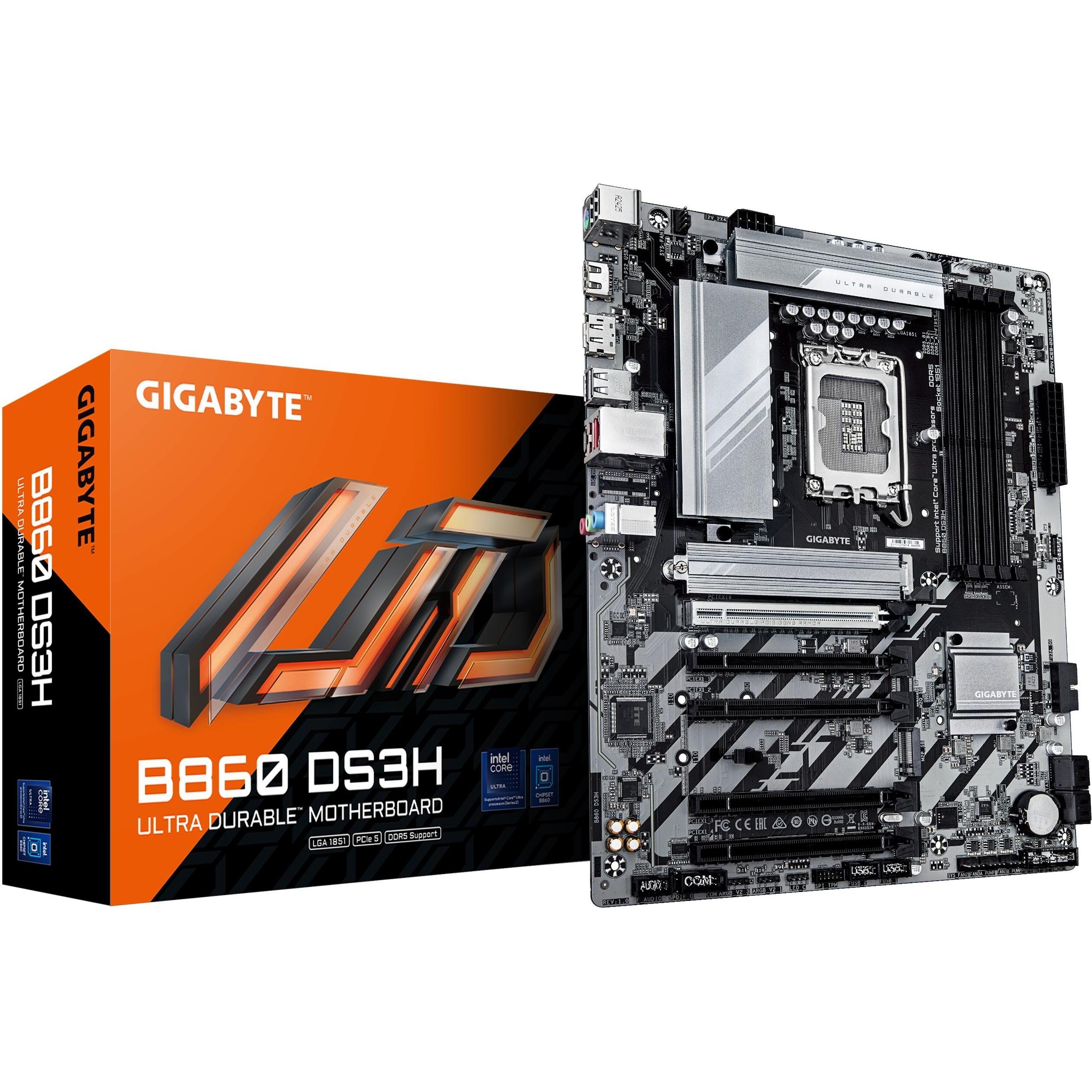 Gigabyte B860 DS3H (LGA 1851, Intel B860, ATX), Mainboard
