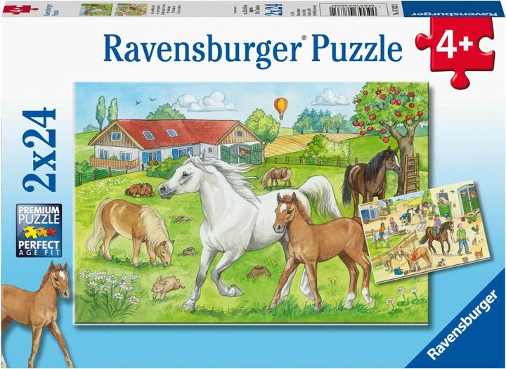 Actual product image Ravensburger At the horse farm (24 pieces)