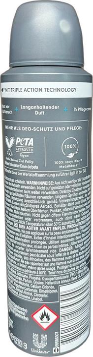 Produktbild Dove Deo Advanced Clean Comfort 150 ml (Spray, 150 ml)