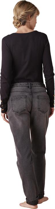 Actual product image Envie de Fraise Slim-Fit-Umstandsjeans, Seamless-Bund WATERLESS, Bundweite verstellbar (Frequency band 38 (2600 MHz))