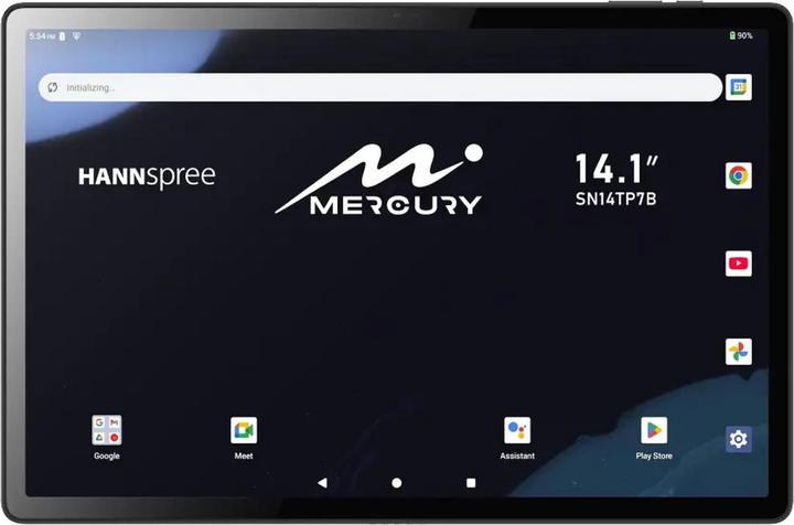Actual product image Hannspree Pad Mercury 35,81cm 14,1Zoll MediaTek MTK8786 6GB 128GB LTE Android (P) (14.10", 128 GB, Black)