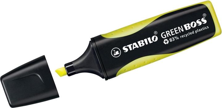 Produktbild STABILO GREEN BOSS Textmarker (Gelb, 2 mm, 1 x)