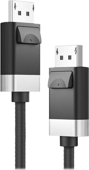 Produktbild Alogic DisplayPort Kabel DP -> DP M/M bis 8K 60Hz 1m grau (1 m, DisplayPort, 1.4)