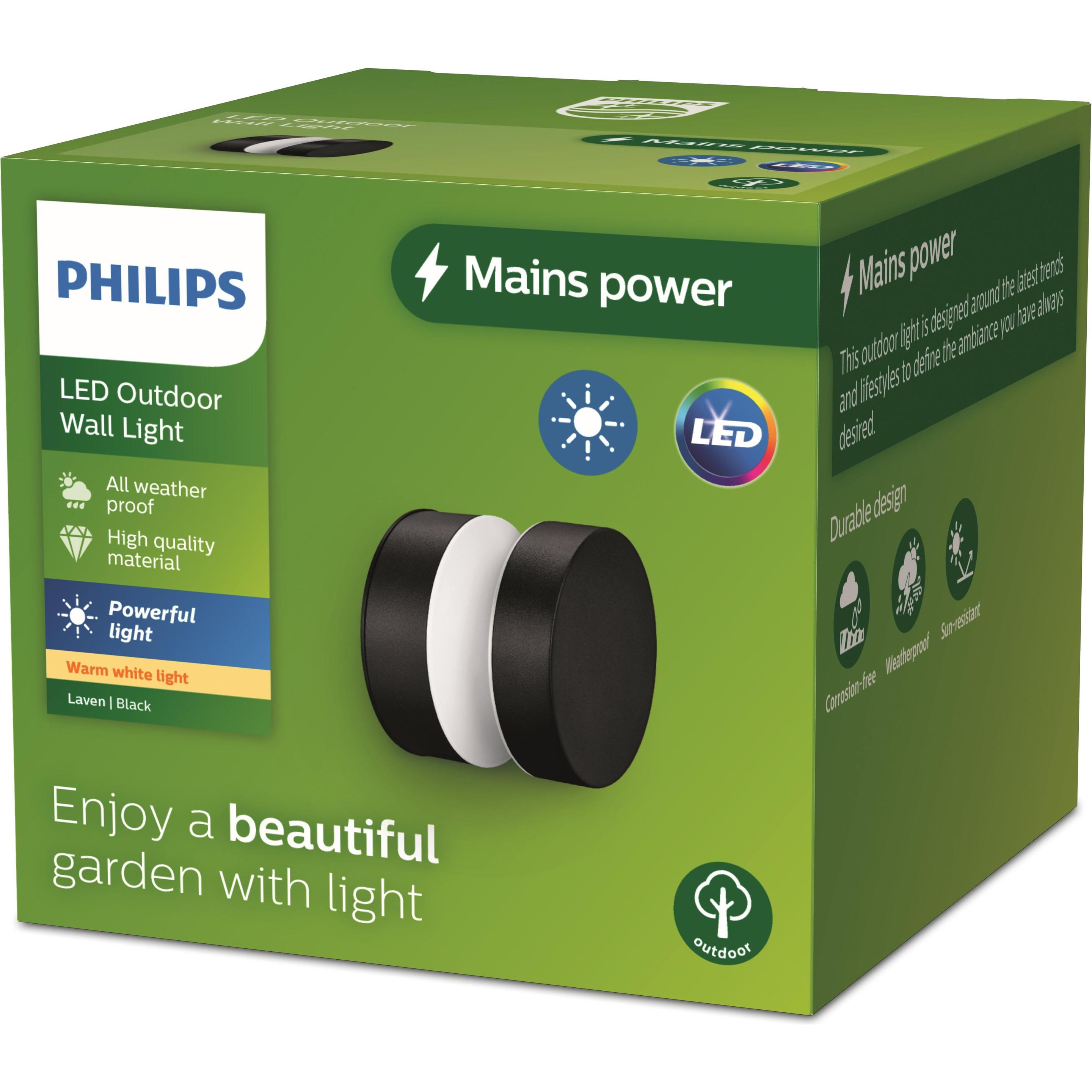 Thumbnail - Philips, Gartenbeleuchtung, Laven (720 lm, IP44)