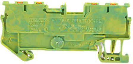 Produktbild Phoenix Contact Term Block 1.5mm Quattro Spring Earth
