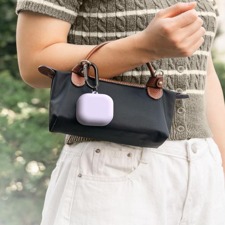 Produktbild Ringke - Silicone - Xiaomi Redmi Buds 4 Pro - Light Purple (Ladecase Hülle)