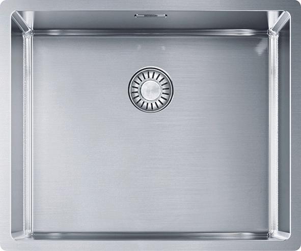 Franke Lavelli Box BXX 210/110-50 KB:600 Ceste (Lavandino montato in alto, 54 cm, 45 cm)