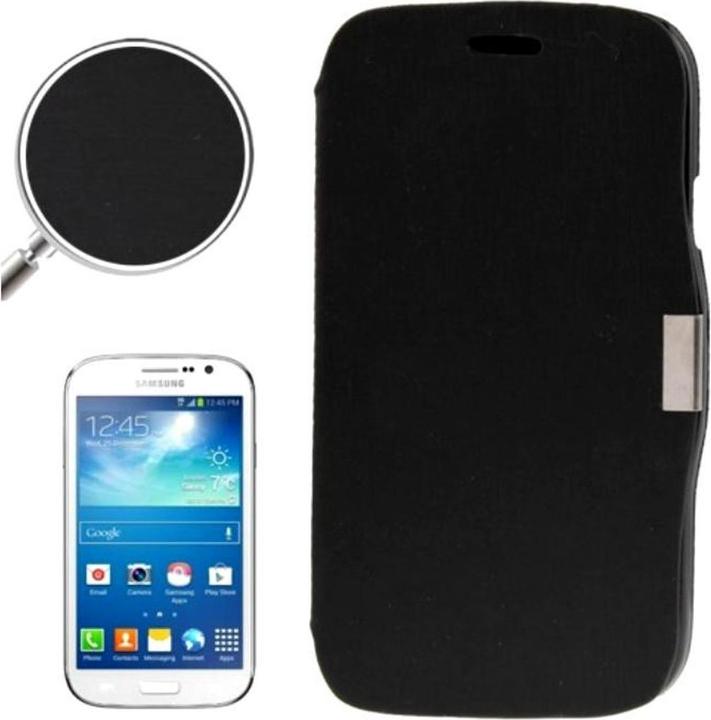 Actual product image König Design Mobile phone cover case for Samsung Galaxy Grand Duos GT I9082 black brushed (Samsung Galaxy Grand DuoS)