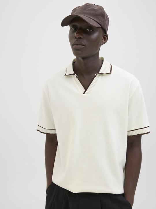 Produktbild Jack & Jones Jorsummer Split Neck Polo Styd Ss25 (L)