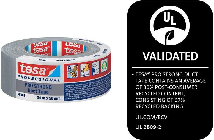 Produktbild tesa Betonband Eco Pro Strong Duct Tape 50 mm 50 m (50 mm)