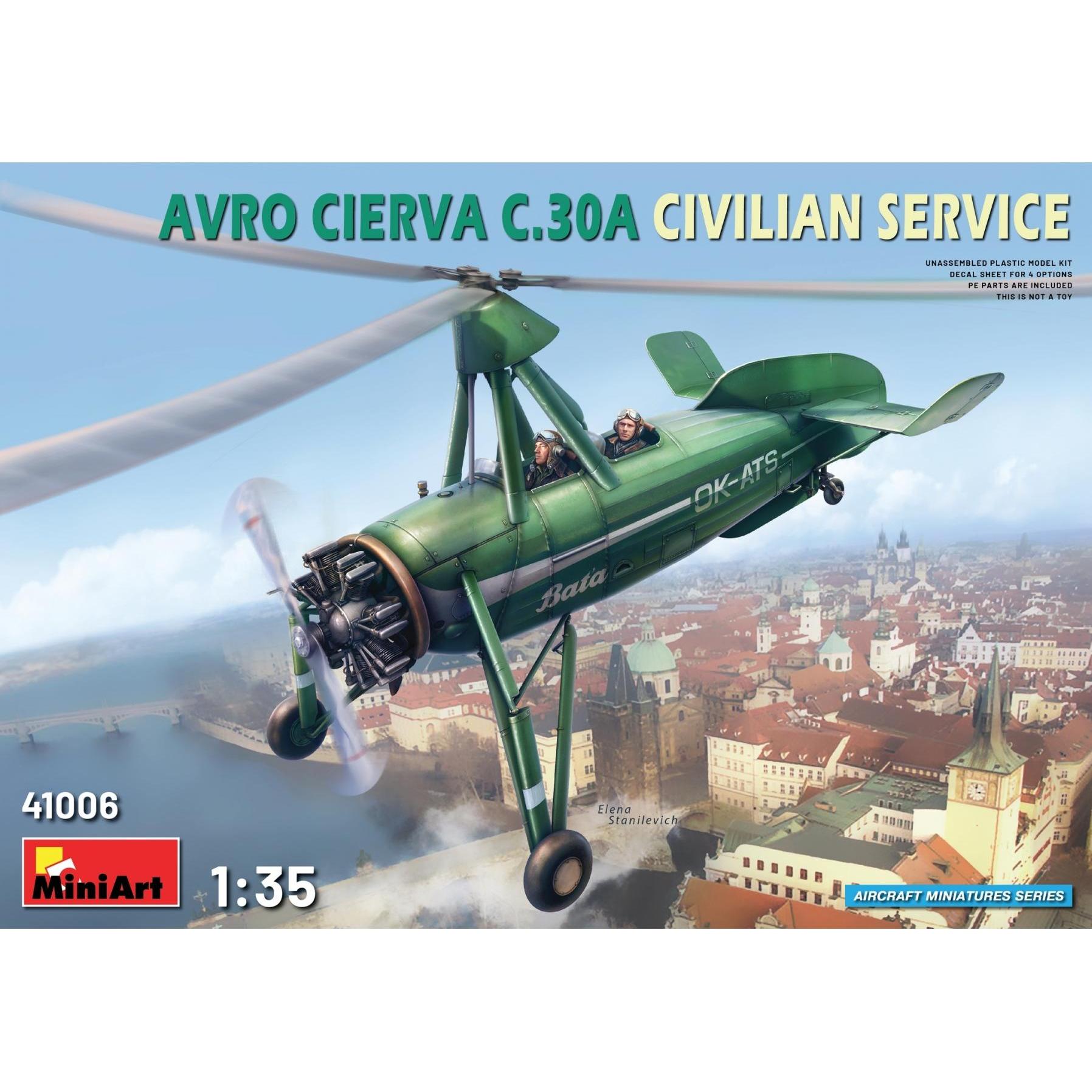 Mini art Avro Cierva C.30A Civilian Service