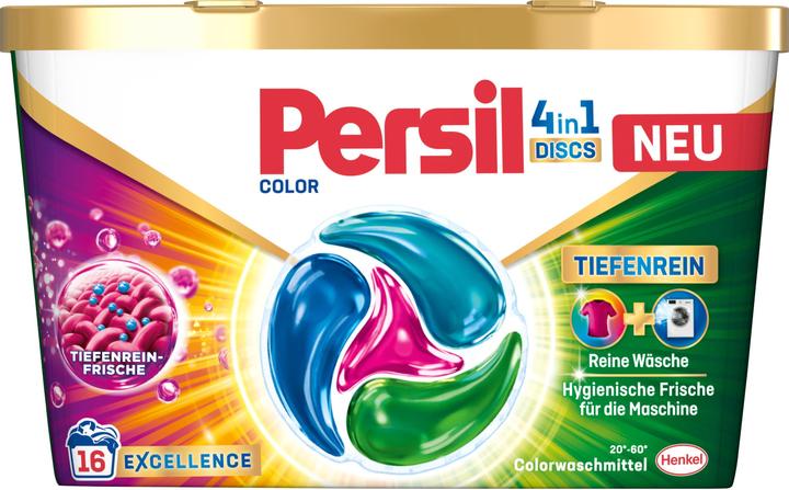 Productafbeelding Persil 4in1 Schijven Kleur (16 Wascycli, Peulen wassen)