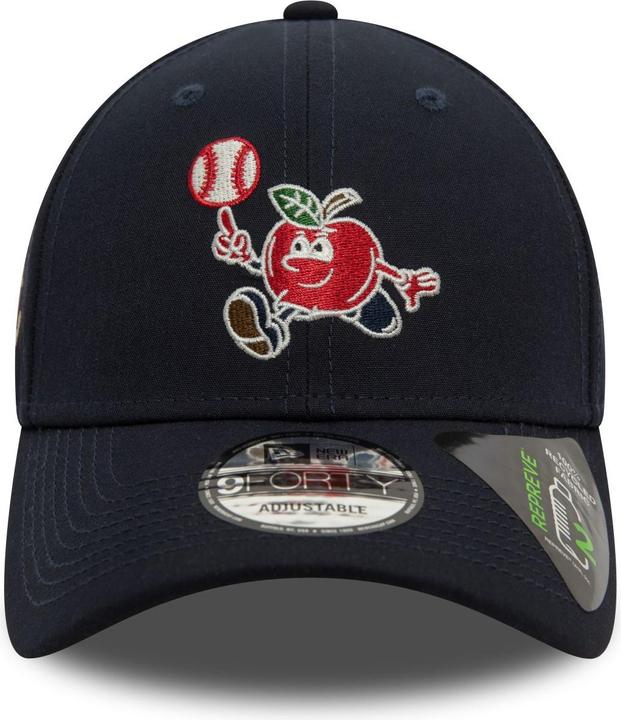 Actual product image New Era 9Forty Strapback Cap - ICON LOGO Baseball noir