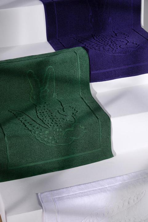 Produktbild Lacoste Badteppich Frottee «L » (55 x 80 cm)