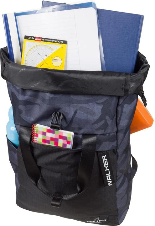 Actual product image Walker Backpack Roll Top 17 - 27 l, Camouflage (27 l)
