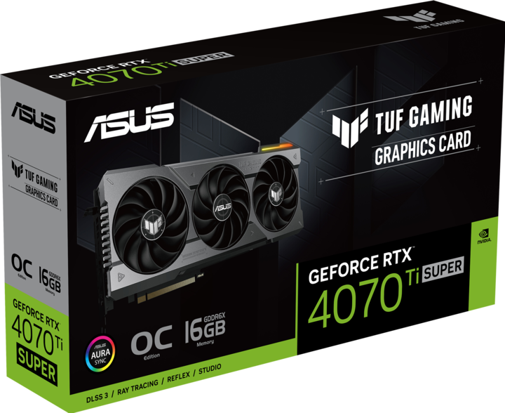 Produktbild ASUS TUF Gaming GeForce RTX 4070 Ti SUPER OC (16 GB)