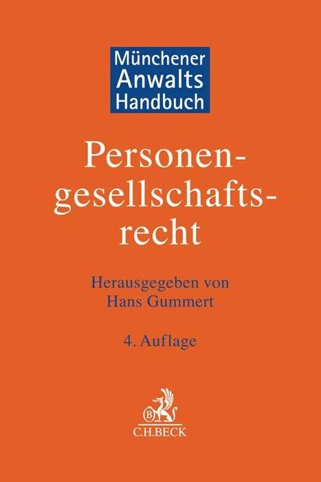 Actual product image Münchener Anwaltshandbuch Personengesellschaftsrecht (German, 2023)