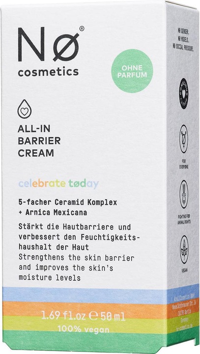 Immagine prodotto Nø Cosmetics Crema Barriera All-In (50 ml, Crema 24h)