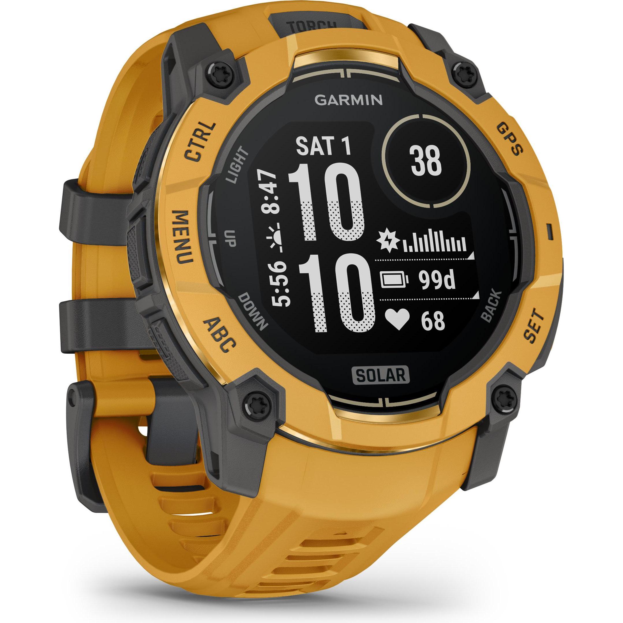 Garmin Instinct 3 Solar Alpine Rush Edition (50 mm), Smartwatch