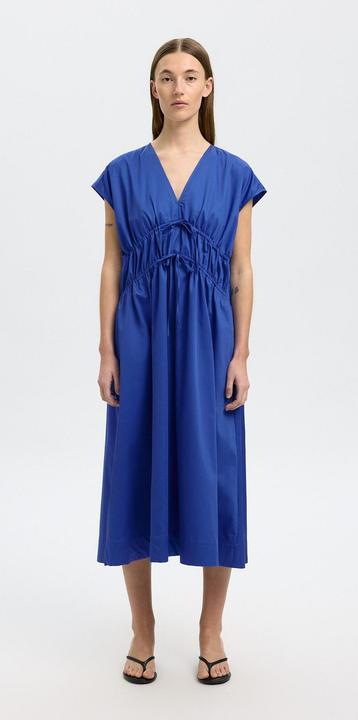 Produktbild Selected Femme Vorn gebundenes Midikleid (40)
