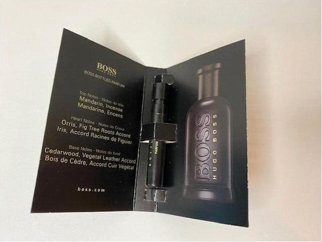 Actual product image Hugo Boss Additional article PROB Bottled Parfum 1.2 ml (Eau de parfum)