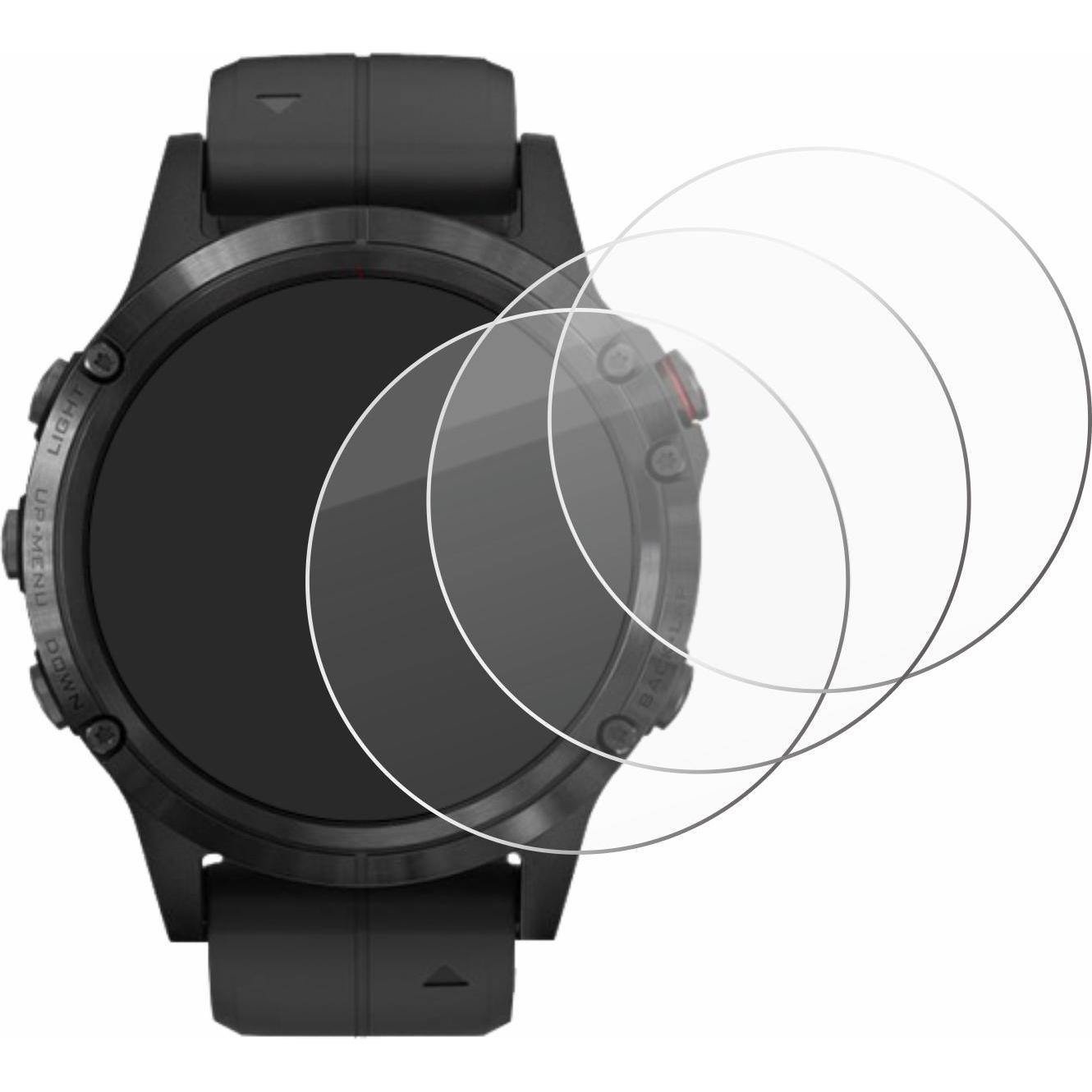 Thumbnail - Savvies Panzerglas Hartglas Displayschutz, Smartwatch Schutzfolie, Transparent