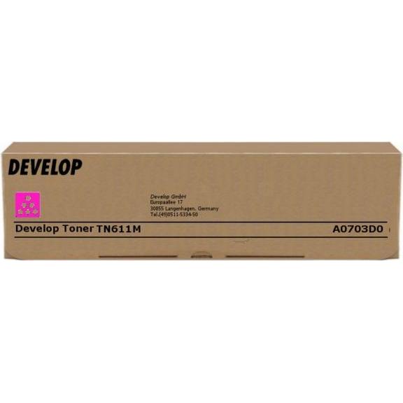 Develop, Toner, Magenta - Original - Tonerpatrone - für ineo+ 451, 550, 650 (M)