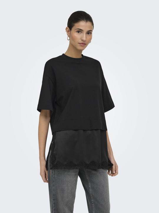 Immagine prodotto Only Onlmexa S/S Tee Lace Top Wvn (M)