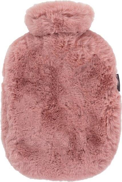 Fashy Wärmflasche (2 l, Bettflasche mit Bezug)