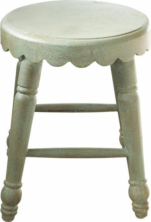 Produktbild Loberon Hocker Nirvent antikgrün