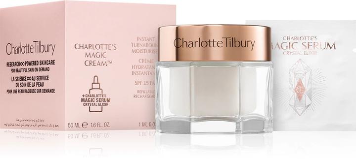 Charlotte Tilbury Magic Cream (50 ml, Crema da giorno, SPF 15)