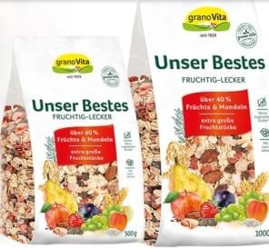 Actual product image Granovita Crunchy muesli (1000 g)