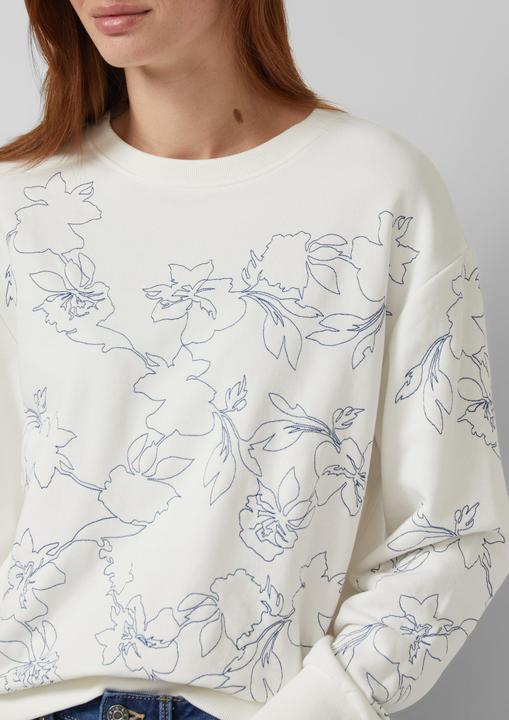 Produktbild s.Oliver Sweatshirt Sweatshirt mit Stickerei (46)
