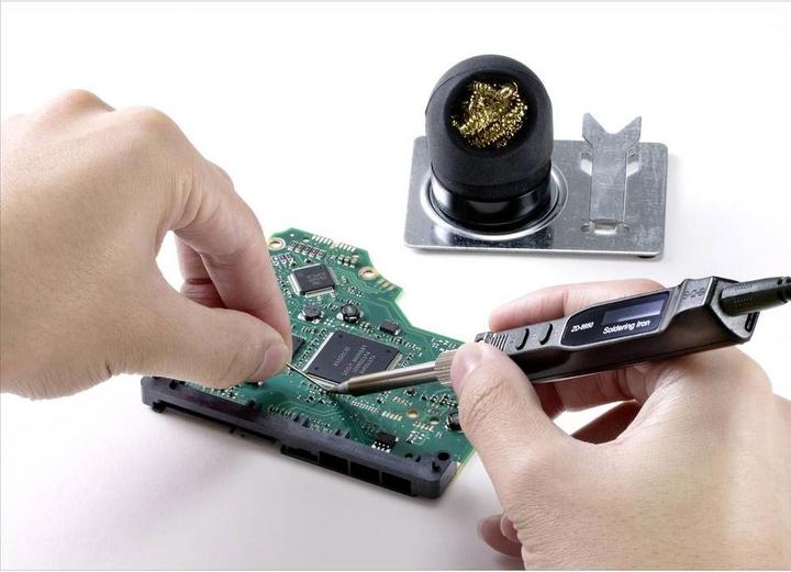 Actual product image Toolcraft Soldering iron set