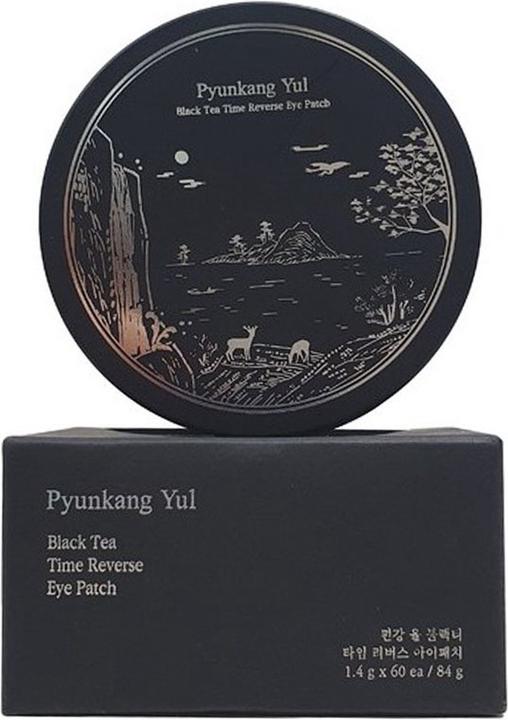 Produktbild Pyunkang Yul Black Tea Time Reverse Eye Patch Reduziert geschwollene Augen Feine Linien unter den Augen Säcke (Augenpatches, Tag)