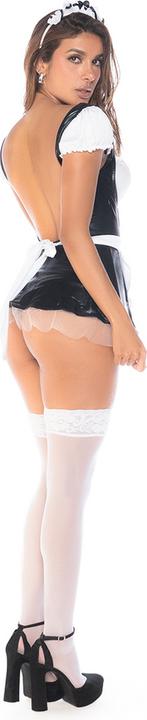 Mapale Disfraz de Sirvienta Francesa - Vestido - L/XL - Negro/Blanco (XL)