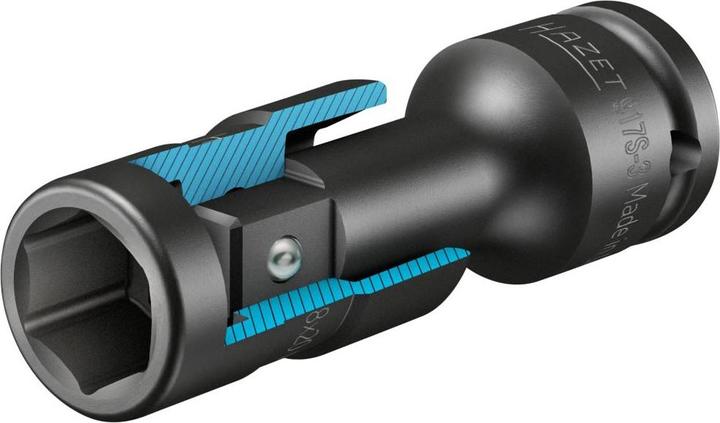 Produktbild HAZET Steckschlüsseleinsatz FORD Radverschraubung 900SLG-18X20/2 ∙ Vierkant12,5 mm (1/2 Zoll) ∙ Auss… (18 mm)