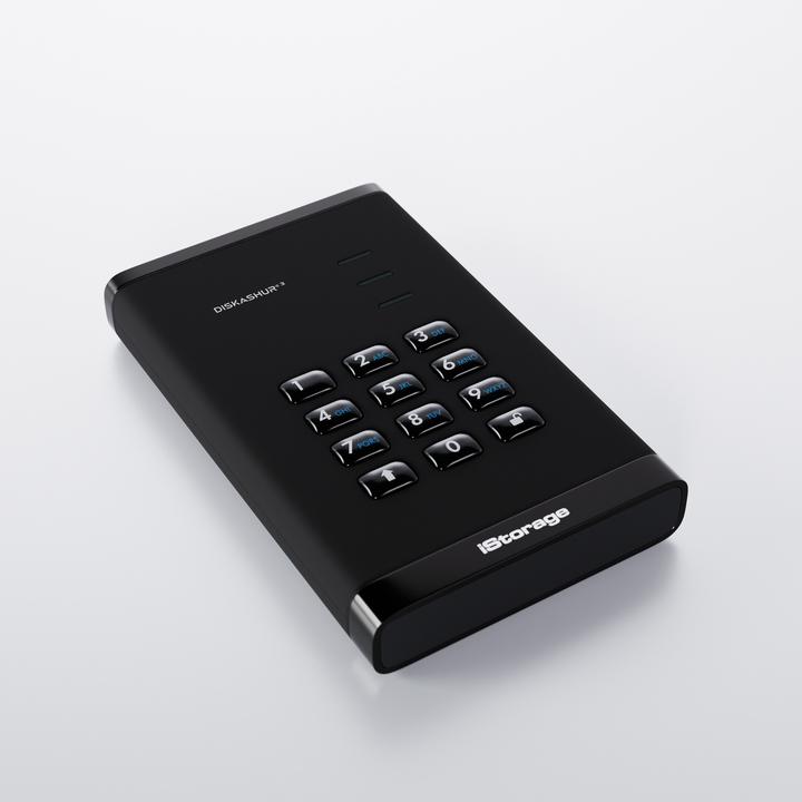 Actual product image iStorage diskAshur3 SSD 8TB - Black (8 TB)