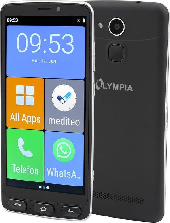 Produktbild Olympia Neo+ schwarz (64 GB, Schwarz, 5.50", Dual SIM, 4G)