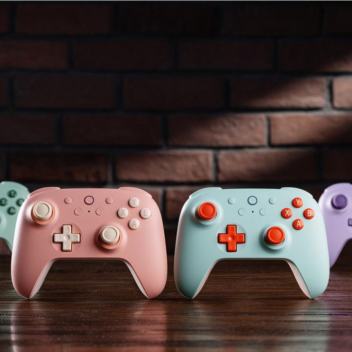 Actual product image 8bitdo Ultimate 2C Wireless (peach/light yellow, for Windows & Android) (Android, Windows)