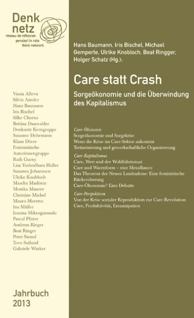 Produktbild Care statt Crash (Deutsch, 2013)