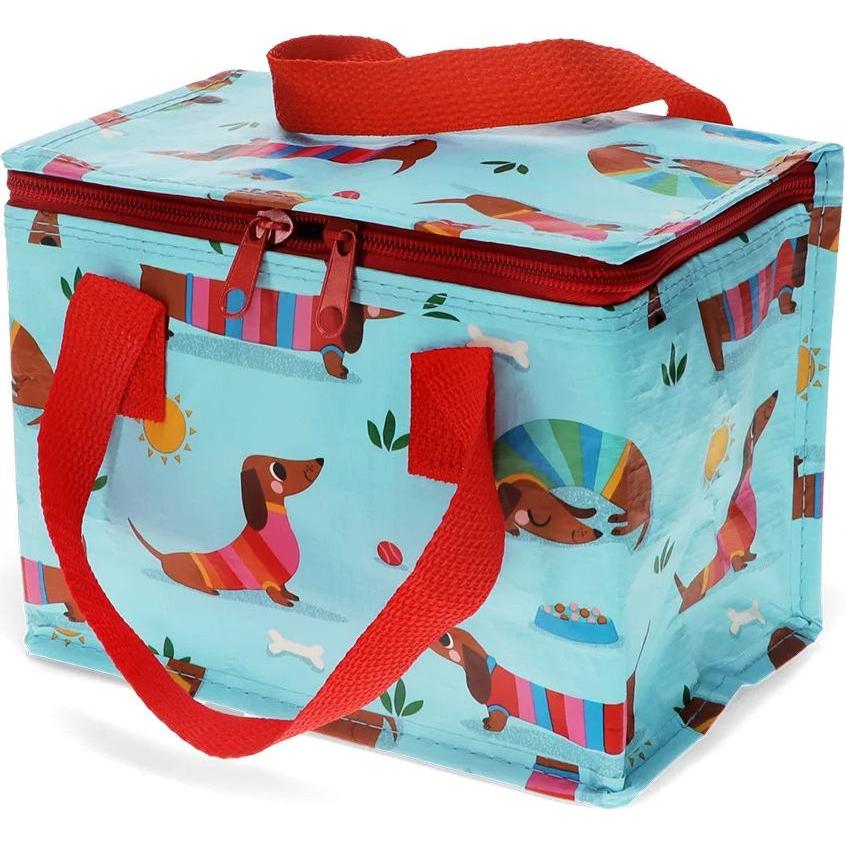 Rex London Isoliertasche Hund Wurst Kind, Lunchbox, Blau