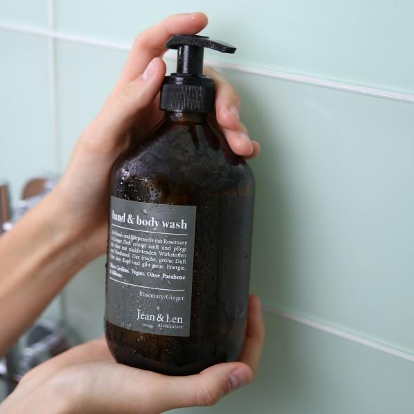 Actual product image Jean & Len Hand and body soap (500 ml)