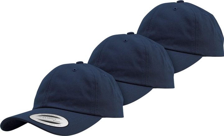 Actual product image Flexfit Low Profile Cotton Twill 3-Pack - 181489 (One size)