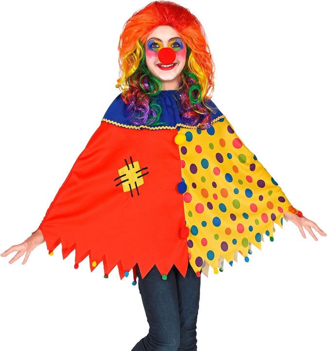 Produktbild Widmann CLOWN (Poncho), One Size Fits Most Children