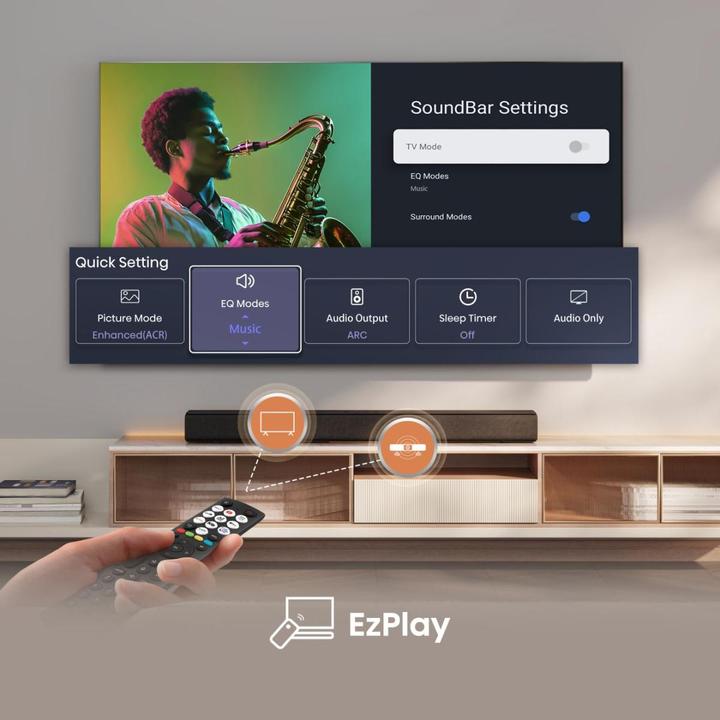 Actual product image Hisense HS1000 (120 W, 2.0 Channel)