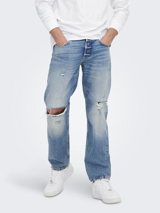 Immagine prodotto Only & Sons Jeans ONSEDGE LIGHT BLUE dal taglio ampio (W28/L32)