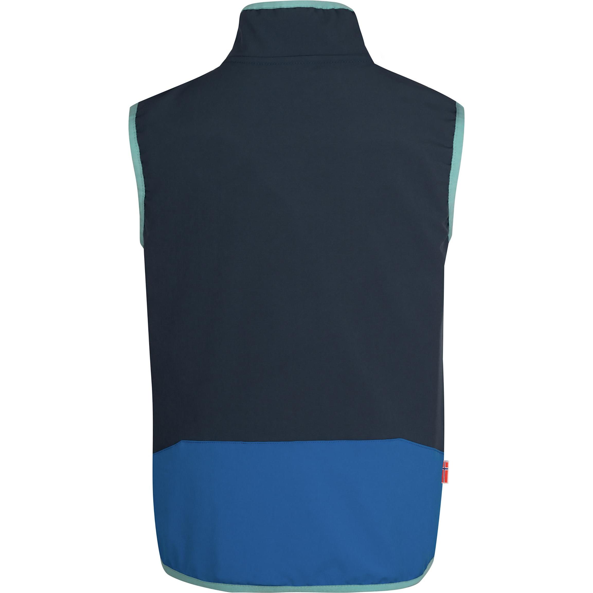 Thumbnail - Trollkids, Jungen, Weste, Kid's Balestrand Vest, Blau, (164)