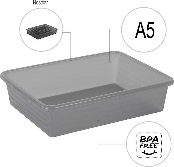 Actual product image Rotho Linus (19.5 x 6 x 25.5 cm, 0 l)