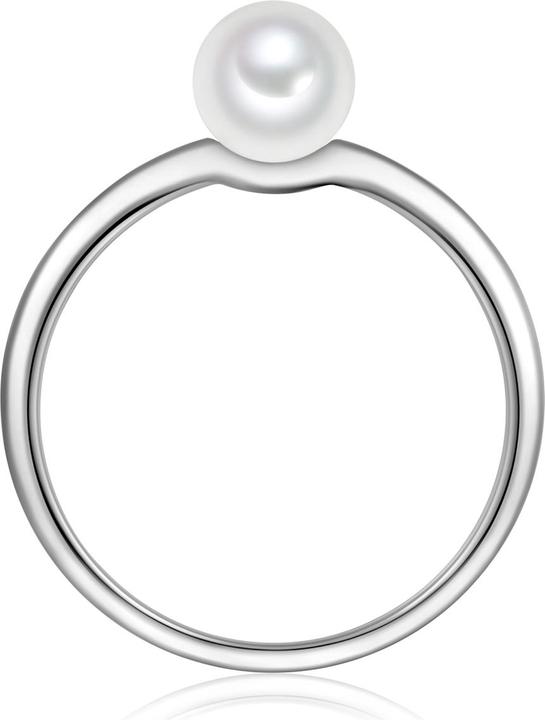 Image du produit Rafaela Donata Ring Sterling Silber Muschelkernperle weiss - 38618 (56, Argent 925)